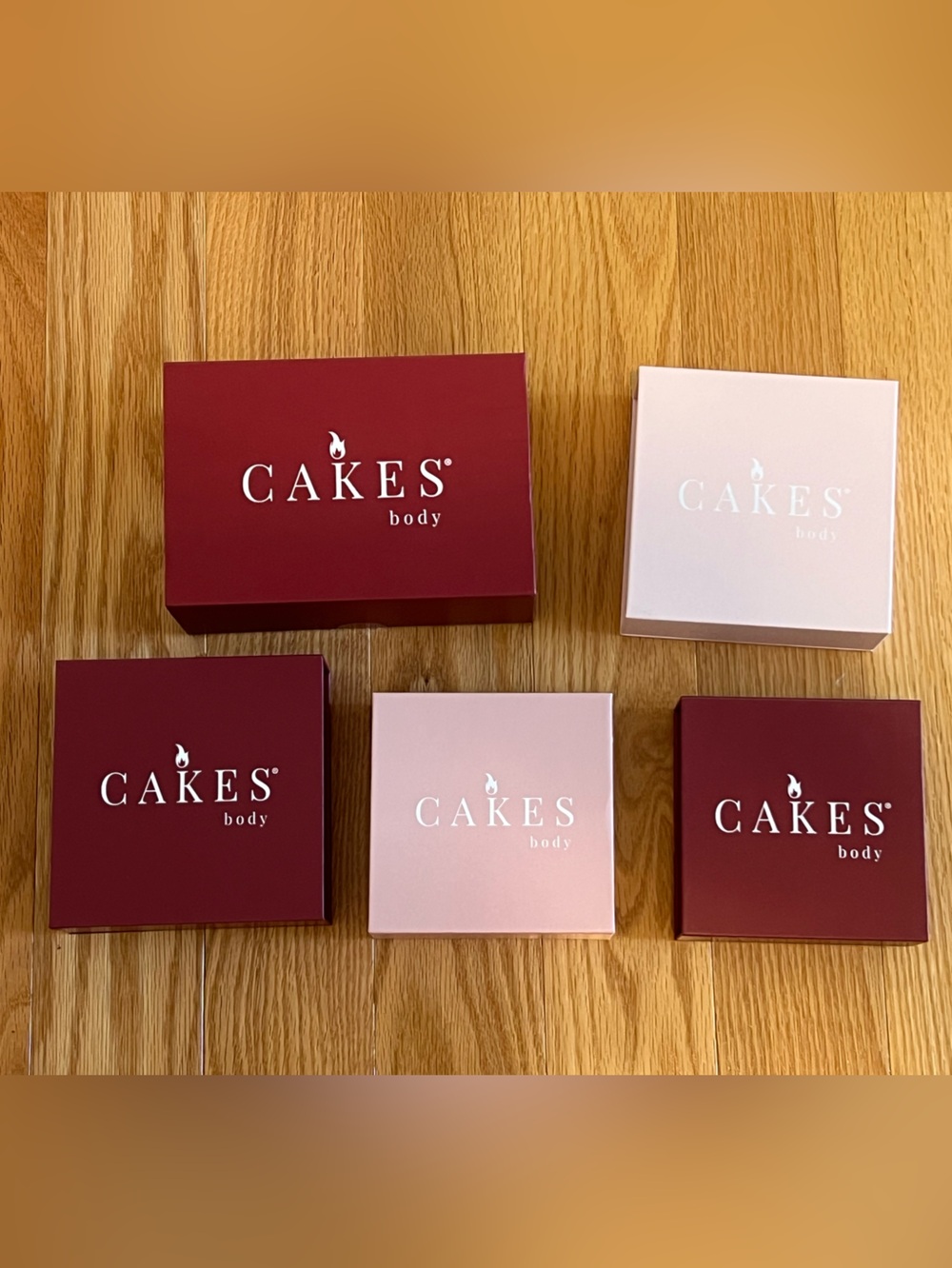 Cake Body Set of 5